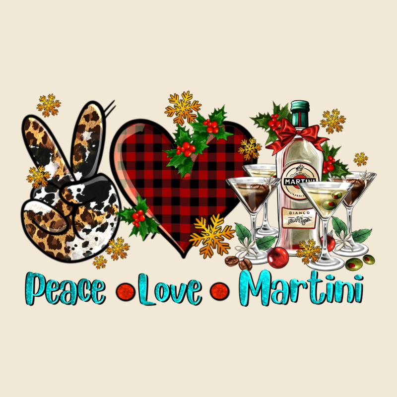 Peace Love Martini Premium Tee by AdoDesignShop | Teevron