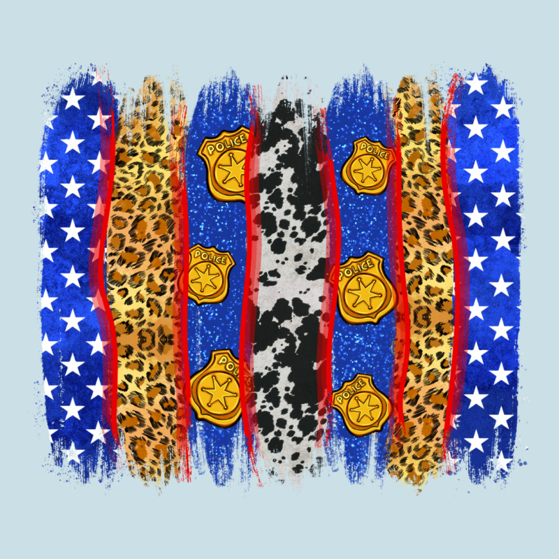 American Police Brushstrokes Ladies Tee by Neo Western | Teevron