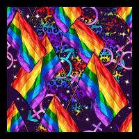Lgbt Flag Seamless Pattern Urban Hoodie | Teevron
