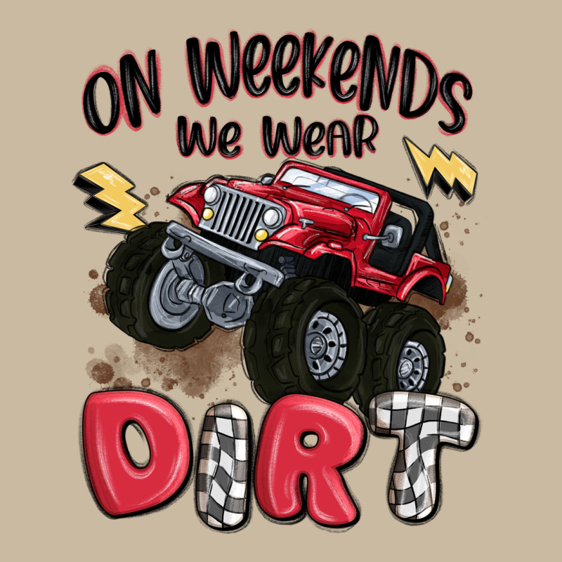 On Weekends We Wear Dirt Long Sleeve Tee by MaliasSmallBusiness | Teevron