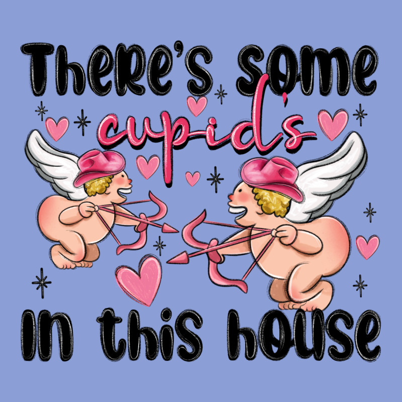There's Some Cupid's In This House Long Sleeve Tee by MaliasSmallBusiness | Teevron