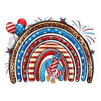 American Rainbow Ladies Tee | Teevron
