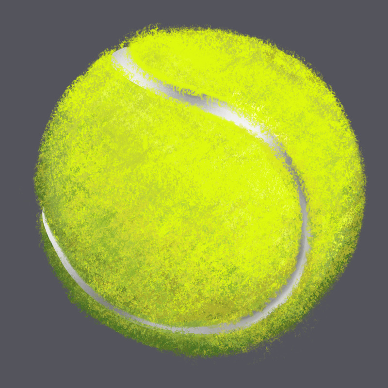 Tennis Bal Vintage Hoodie by BarkalooDesign | Teevron
