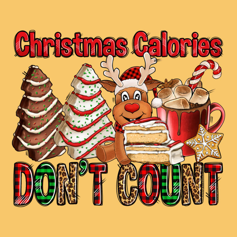 Christmas Calories Don't Count Christmas Tree Cake Vintage Hoodie by Jasminsmagicworld | Teevron