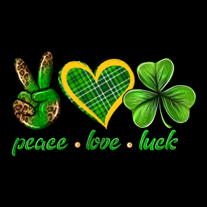 Peace Love Luck St. Patricks Day Nepeace Love Luck Heavy Core Tee by Neo Western | Teevron
