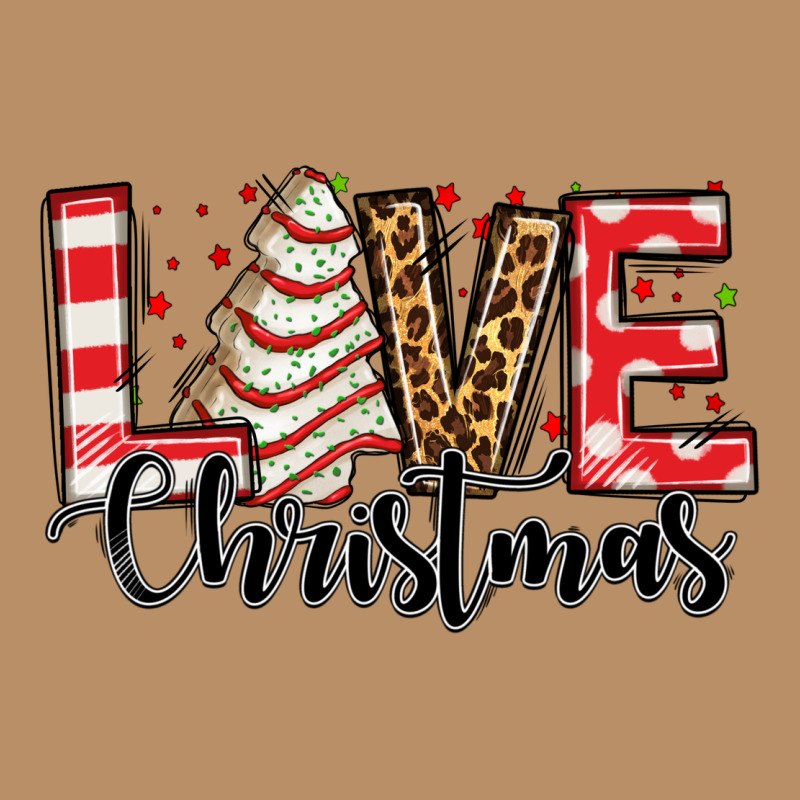 Love Christmas Tree Cake Vintage Hoodie by Jasminsmagicworld | Teevron