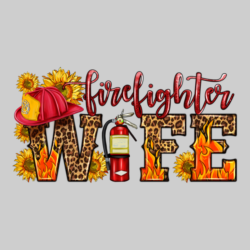 Firefighter Wife With Hat Sunflowers Premium Tee by HRA Design Shop | Teevron