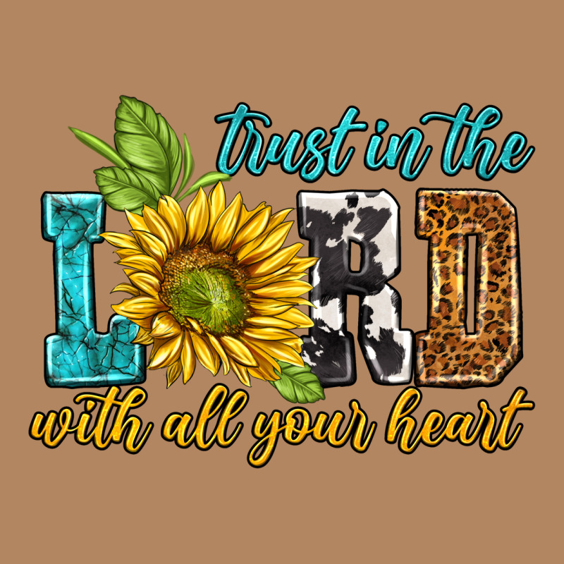 Trust In The Lord With All Your Heart Long Sleeve Tee by NancyCooperArtShop | Teevron