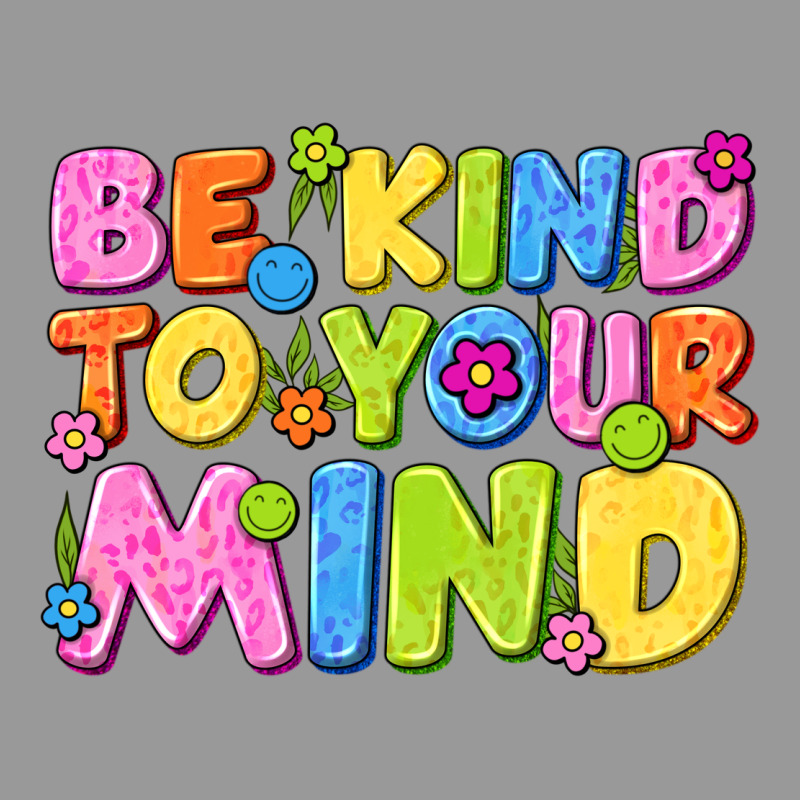 Be Kind To Your Mind Vintage Hoodie by NancyCooperArtShop | Teevron
