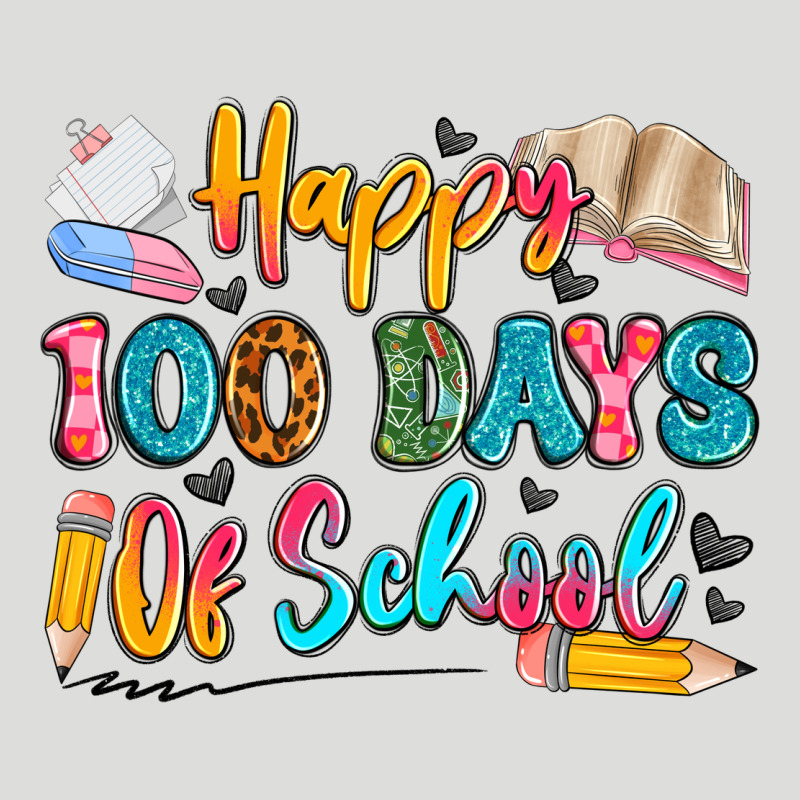 Happy 100 Days Of School Zipper Hoodie by Artiststas | Teevron