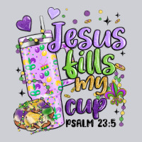 Mardi Gras Jesus Fills My Cup Heavyweight Sweatshirt | Teevron