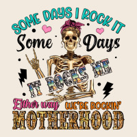 Some Days I Rock It Some Days It Rocks Me Either W Zipper Hoodie | Teevron