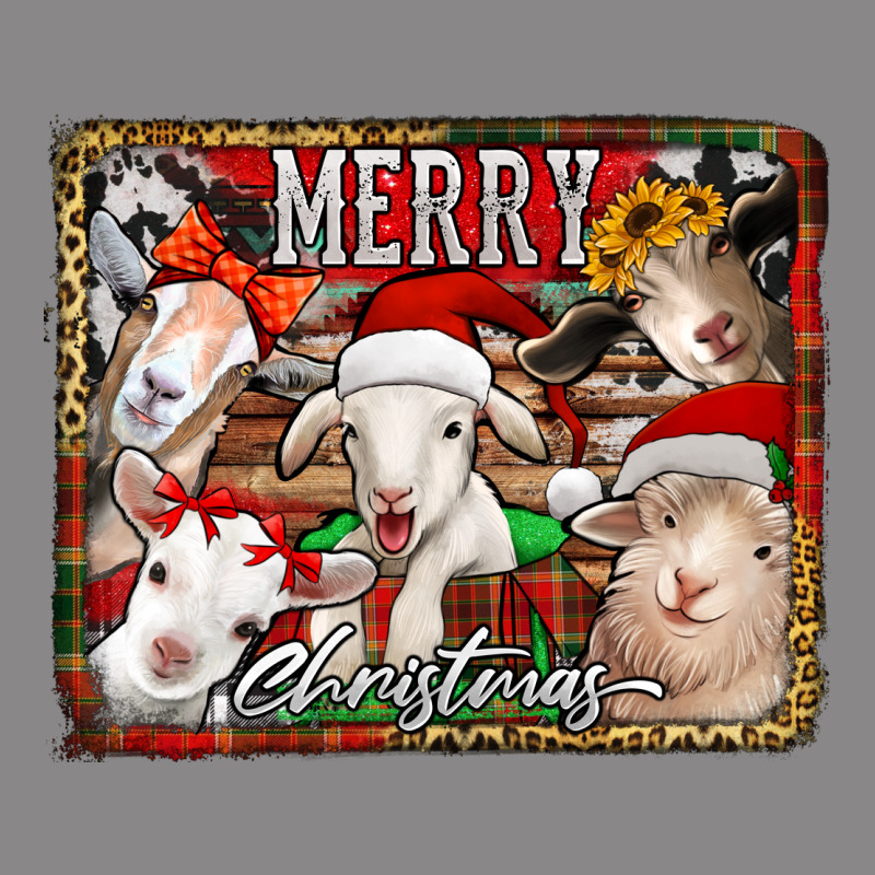 Merry Christmas Goats Vintage Tee by Jasminsmagicworld | Teevron