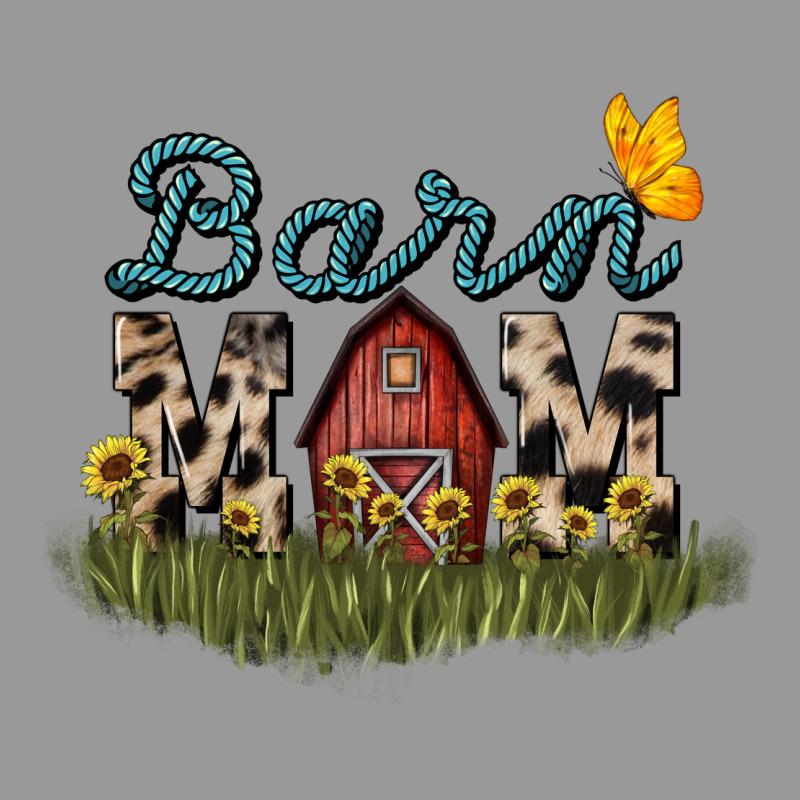 Barn Mom Sunflower Vintage Hoodie by NancyCooperArtShop | Teevron