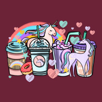 Unicorn Coffee Cups Long Sleeve Tee | Teevron