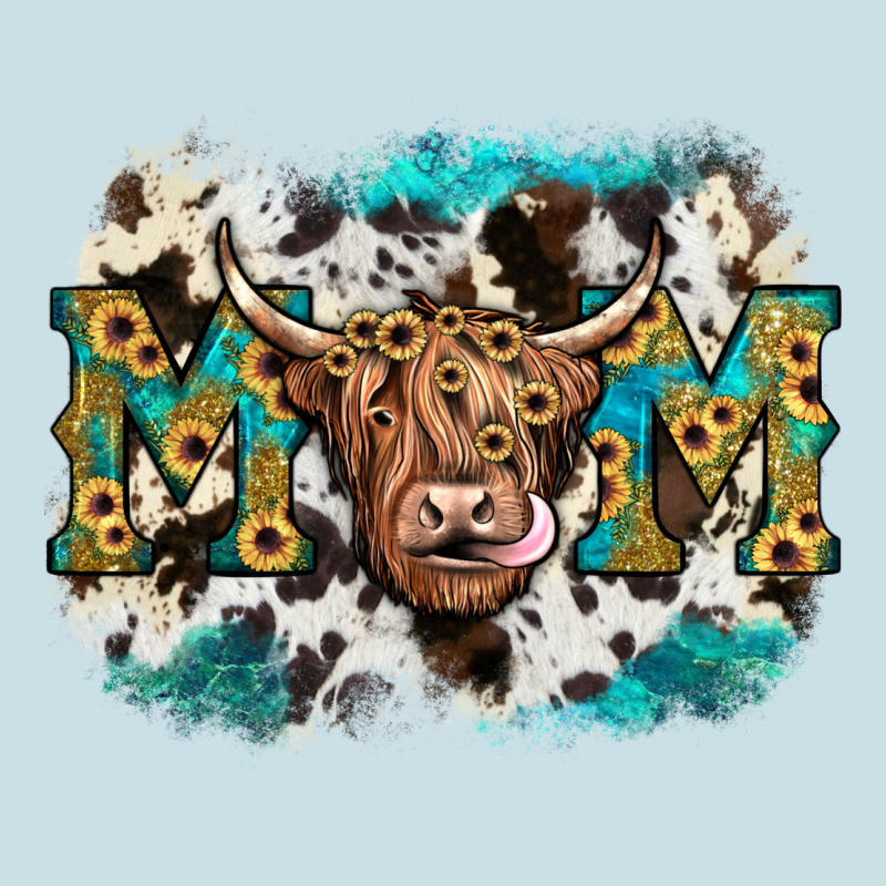 Highland Cow Mom Ladies Tee by JahusDesignShop | Teevron