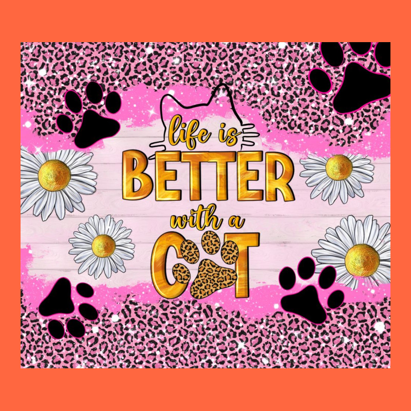 Life Is Better With A Cat Premium Hoodie by TumblerDesignByShophia | Teevron