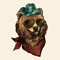 Bear Cowboy Vintage Hoodie | Teevron