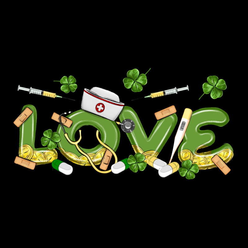St Patricks Love Nurse Heavyweight Sweatshirt by MaliasSmallBusiness | Teevron
