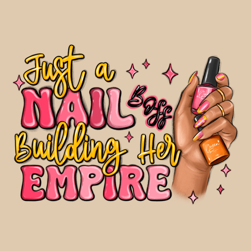 Just A Nail Boss Building Her Empire Heavyweight Sweatshirt by MaliasSmallBusiness | Teevron