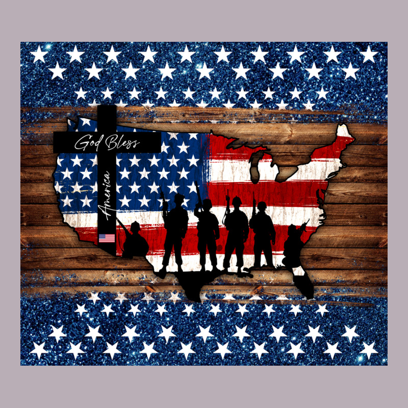 God Bless America American Flag Tumbler Vintage Tee by Jasminsmagicworld | Teevron