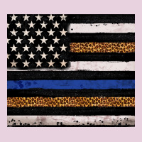 Back To Blue Usa Flag Leopard Police 20oz Tumbler Ladies Tee | Teevron
