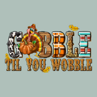 Gobble Til You Wobble With Turkey Heavyweight Hoodie | Teevron