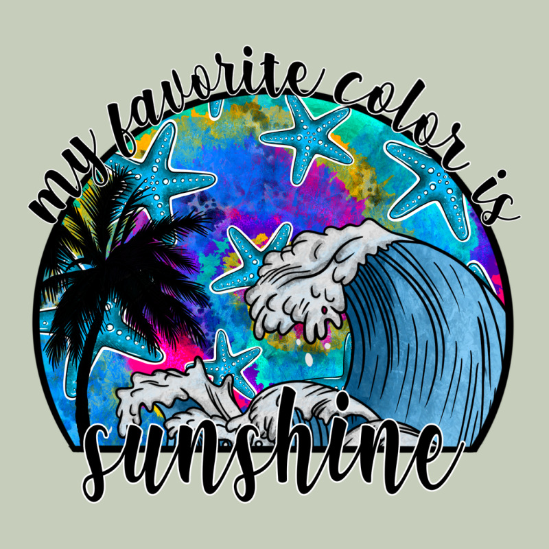 My Favorite Color Is Sunshine Ladies Tee by SublimationCraftShop | Teevron
