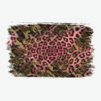 Camouflage Pink Leopard Background Urban Heavy Tee | Teevron