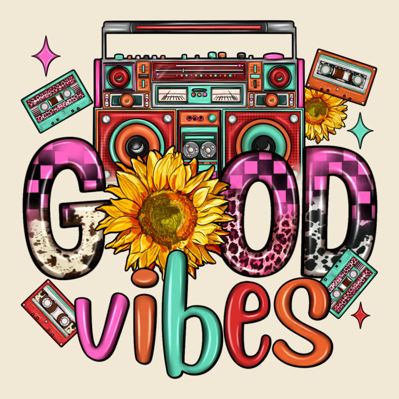 Good Vibes Cassette Boombox Premium Tee by FaDigitalArtStudio | Teevron