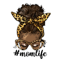 afro messy bun mom life | Teevron