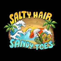 Salty Hair Sandy Toes Summer Heavy Core Tee | Teevron