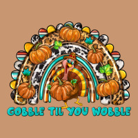 Gobble Til You Wobble With Rainbow Heavyweight Hoodie | Teevron