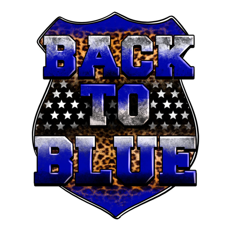 Back The Blue Ladies Tee by Neo Western | Teevron