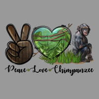 Peace Love Chimpanzee Vintage Hoodie | Teevron