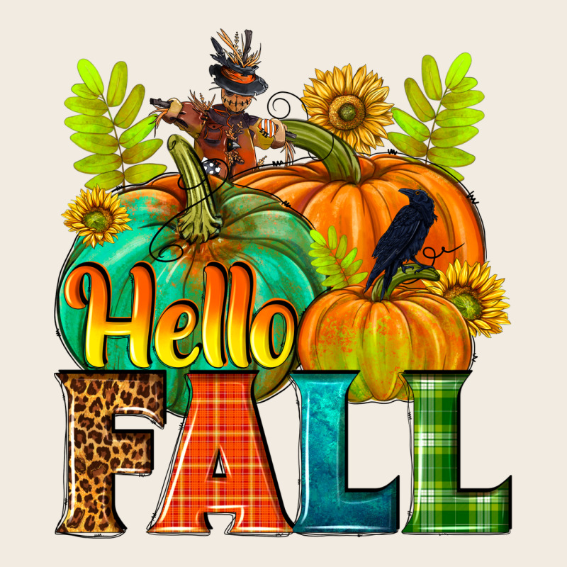 Hello Fall Premium Sweatshirt by NancyCooperArtShop | Teevron