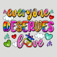 Everyone Deserves Love Zipper Hoodie | Teevron