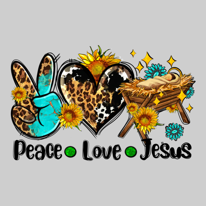 Peace Love Jesus Premium Tee by AdoDesignShop | Teevron