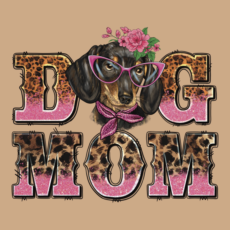 Dog Mom Dachshund Vintage Hoodie by BarkalooDesign | Teevron