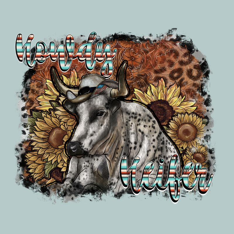 Howdy Heifer Heavy Core Tee by SublimationCraftShop | Teevron