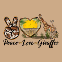 Peace Love Giraffes Vintage Hoodie | Teevron