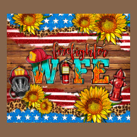 American Flag Firefighter Wife Premium Tee | Teevron