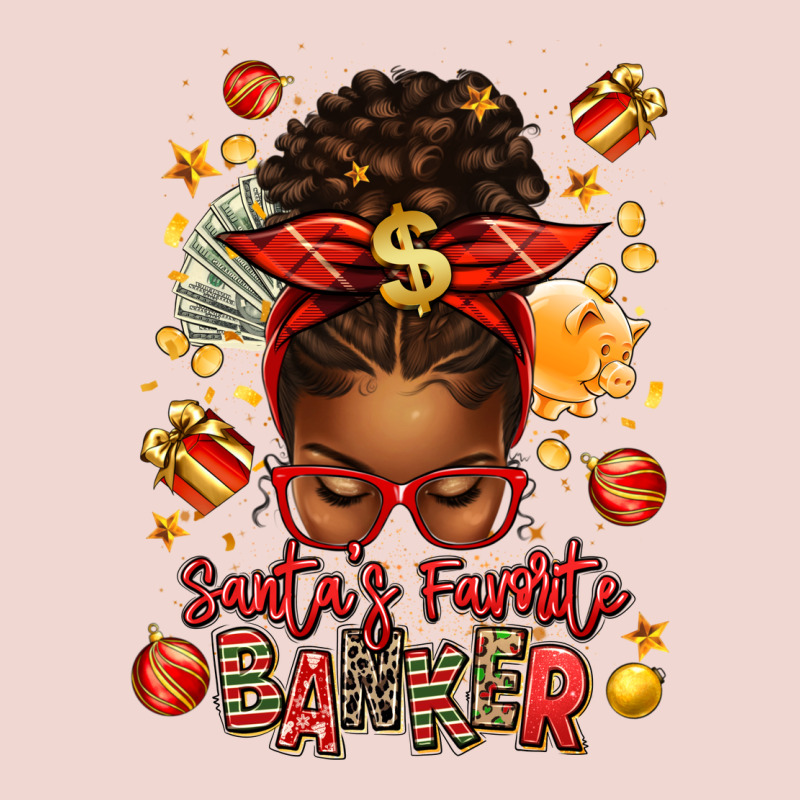 Santa Favorite Banker Afro Messy Bun Premium Sweatshirt by texasbilliewilder | Teevron