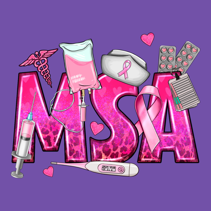Breast Cancer Msa Medical Support Assistant Premium Sweatshirt by texasbilliewilder | Teevron