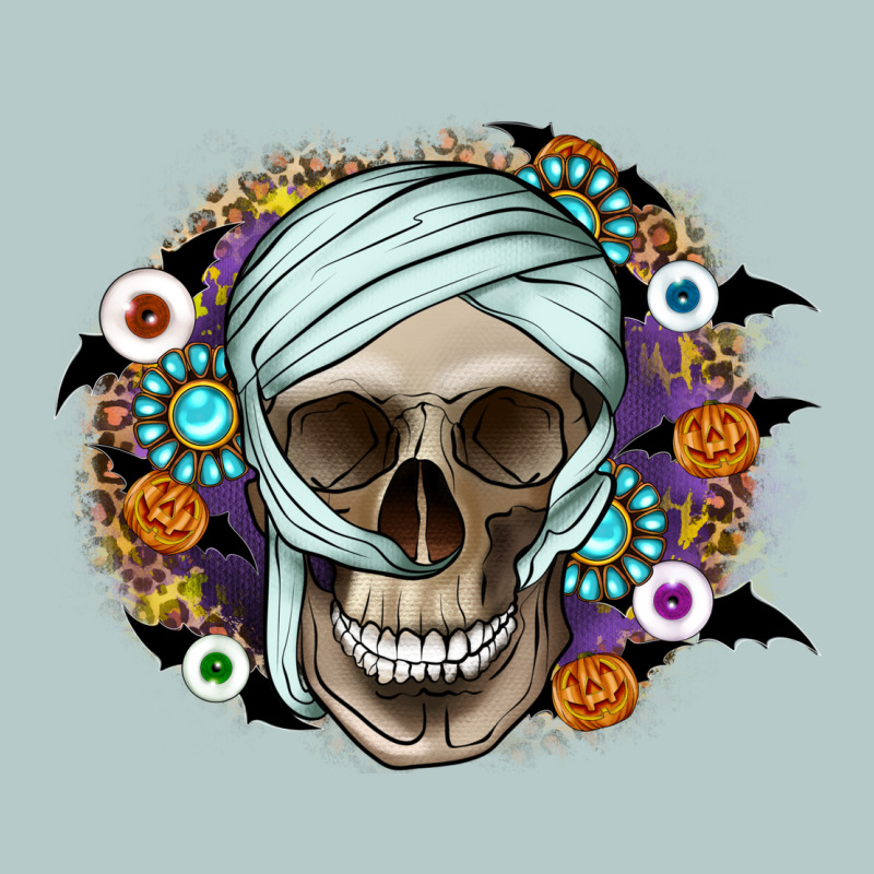 Halloween Skeleton Heavy Core Tee by CowhideDigitalArt | Teevron