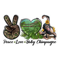 Leopard Peace Love Baby Chimpanzee | Teevron