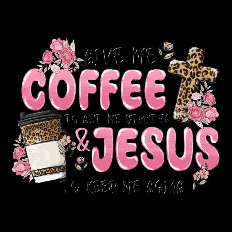 Give Me Coffee Jesus Long Sleeve Tee by MaliasSmallBusiness | Teevron