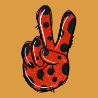 Ladybug Peace Sign Urban Heavy Tee | Teevron