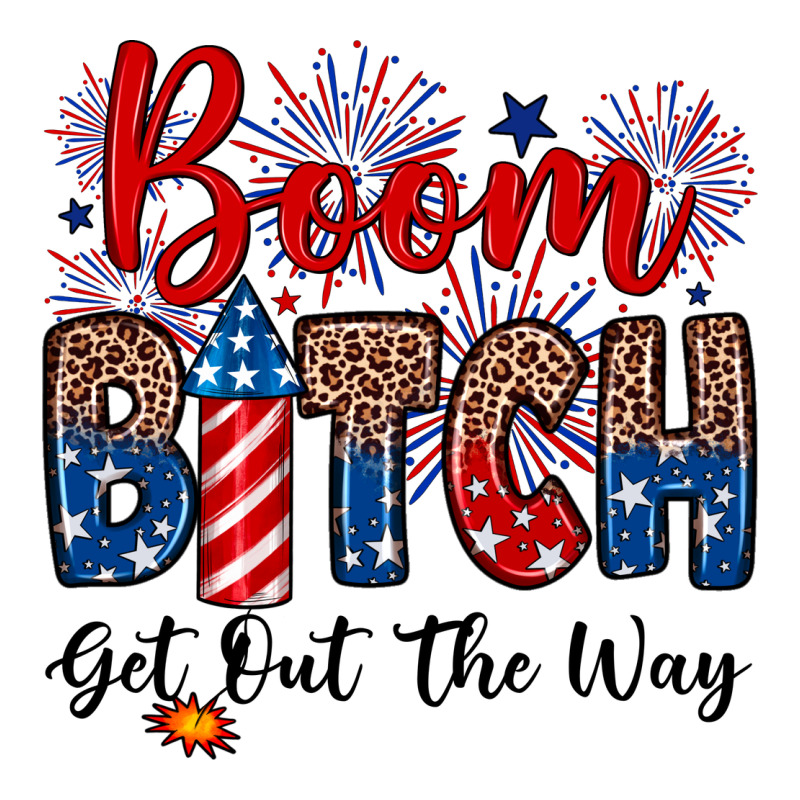 Boom Bitch Get Out The Way Ladies Tee by Neo Western | Teevron