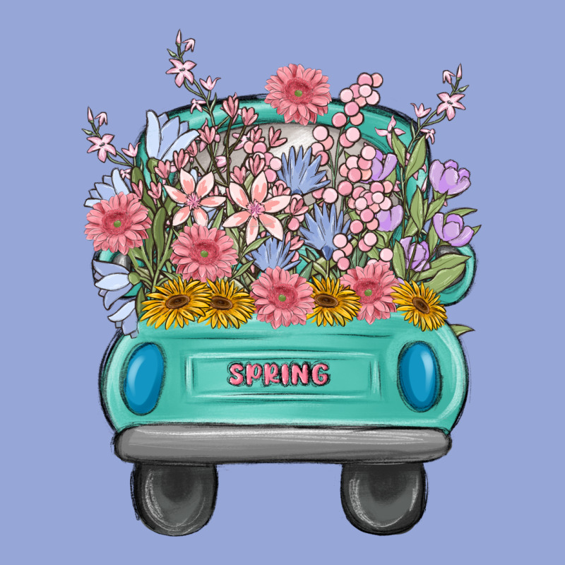 Truck With Flowers Malia Classic Tee by MaliasSmallBusiness | Teevron